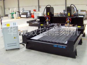 张家口怀安县双头立体多功能石材雕刻机HW-1325-2Z