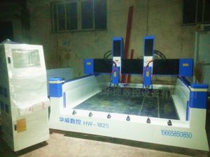 张家口怀安县HW1825双头重型石材雕刻机
